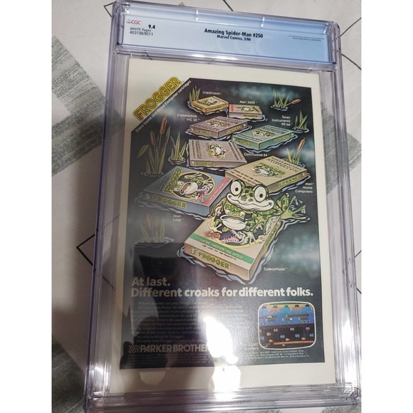 CGC AMAZING SPIDER-MAN #250 1984 Marvel Comics CGC 9.4 Near Mint White Pages - Picture 6 of 9
